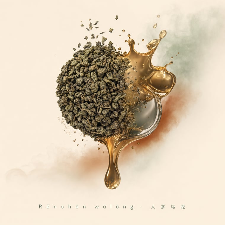 The design — Ginseng Oolong