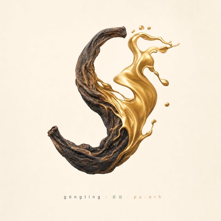 The design — Gong Ting Pu-erh
