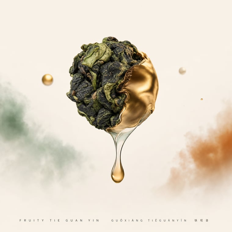 The design — Fruity Tie Guan Yin